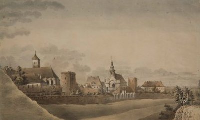 Kostely sv. Ducha a sv. Jana Křtitele a zámek v Opavě, 1813