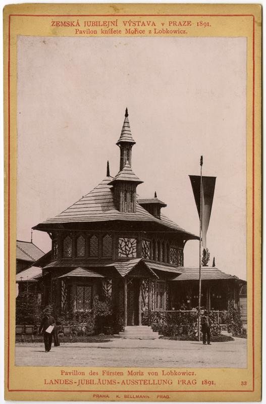 Pavilon knížete Mořice z Lobkowicz, 1891