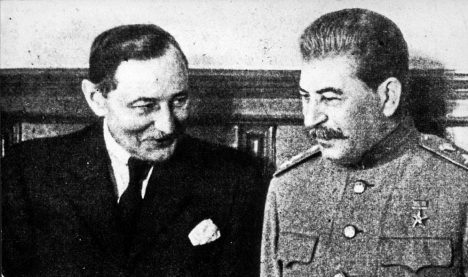 Zdeněk Fierlinger a Josif Vissarionovič Stalin