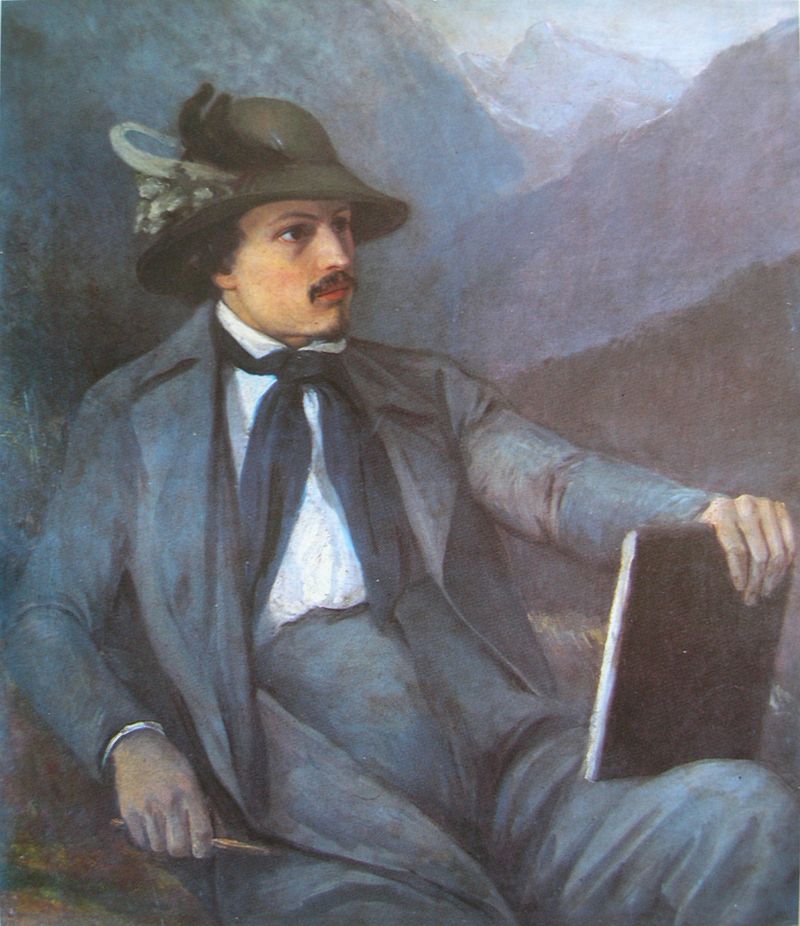 Podobizna Bedřicha Havránka, autorem je Josef Matyáš Trenkwald, 1846-1848