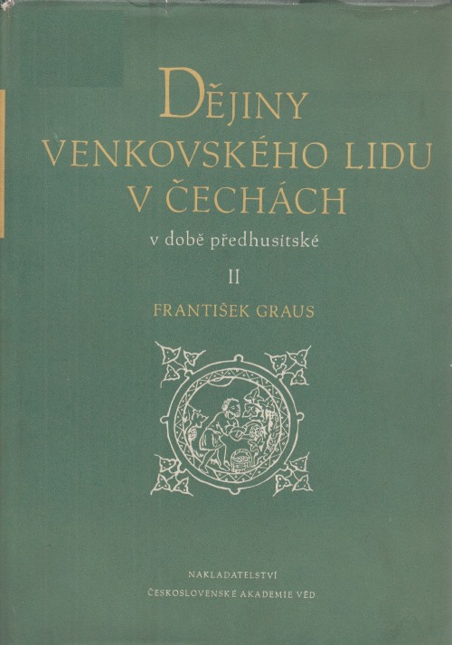 Dějiny venkovského lidu v Čechách v době předhusitské (obálka)