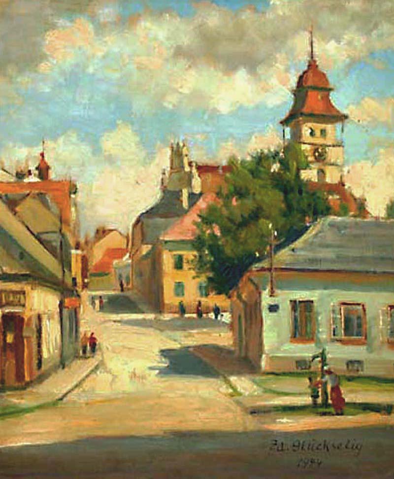 Ulice ke kostelu, 1944