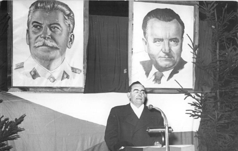 Projev L. Fürnberga u příležitosti zavedení vlaků FDt Berlín-Praha, 21. prosinec 1950