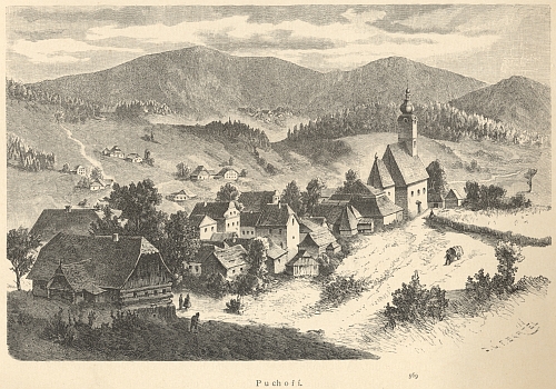 Pohoří na Šumavě, 90. léta 19. století