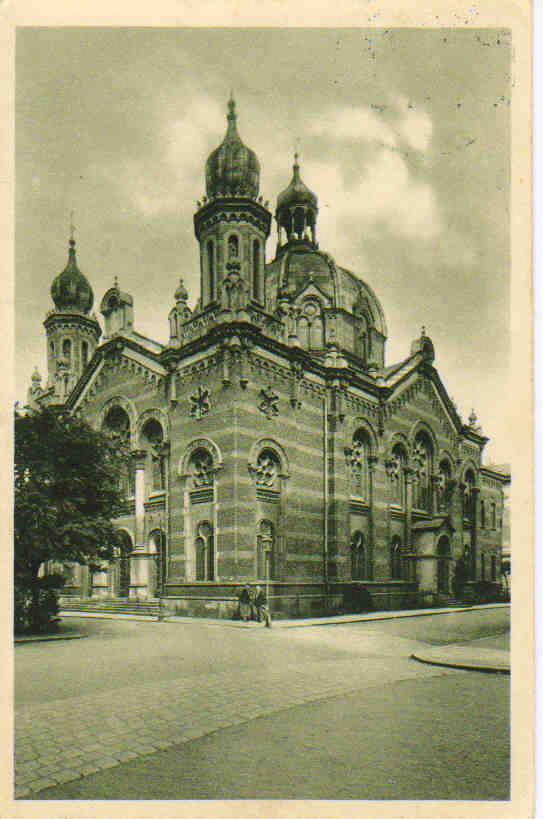 Synagoga v Olomouci, zničena v březnu 1939