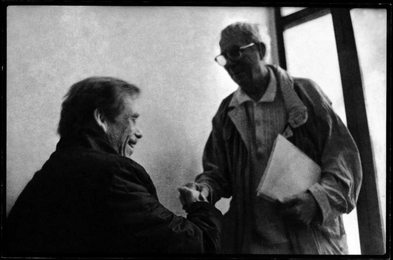 Václav Havel a Jan Grossman