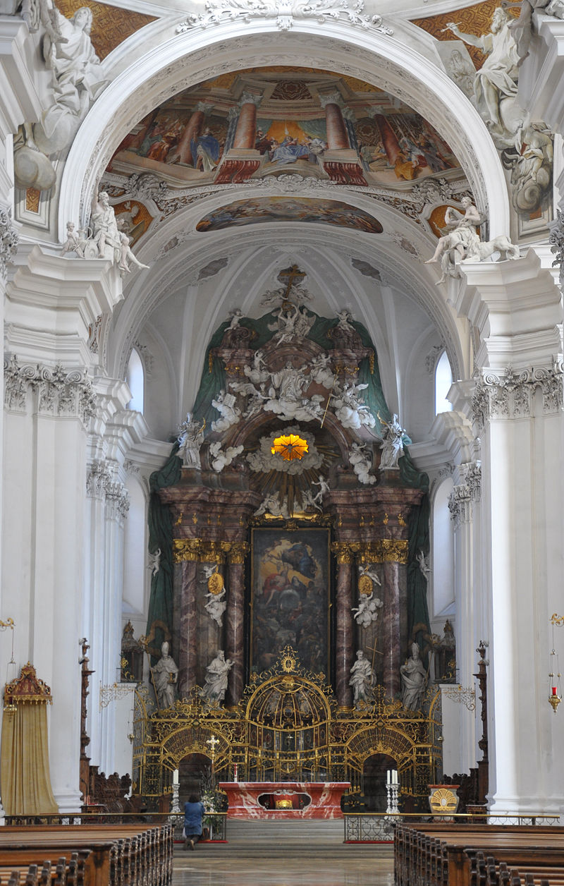 Hlavní oltář sv. Martina a Oswalda ve Württembergu