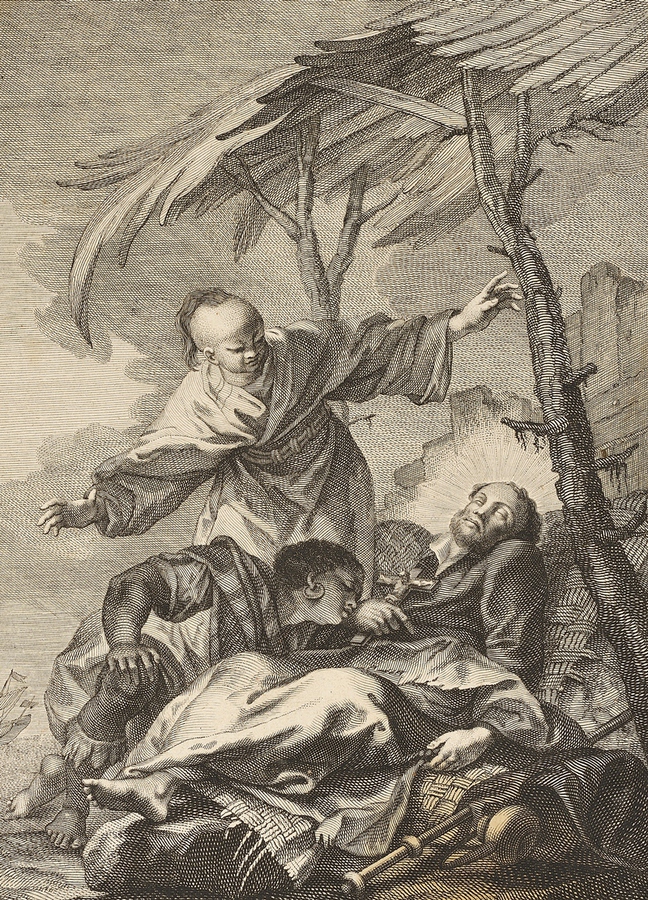 Smrt sv. Františka Xaverského, 70. léta 18 století