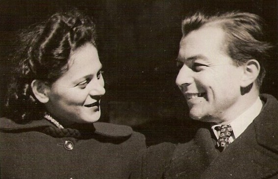Ladislav Grosman s manželkou Editou