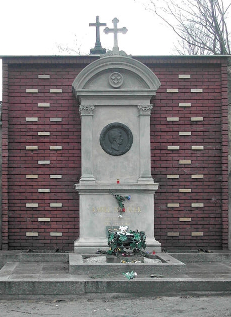 Hrob Karla Havlíčka Borovského na Olšanských hřbitovech v Praze
