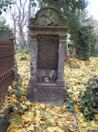 Hrob Richarda Bienerta na Olšanských hřbitovech v Praze