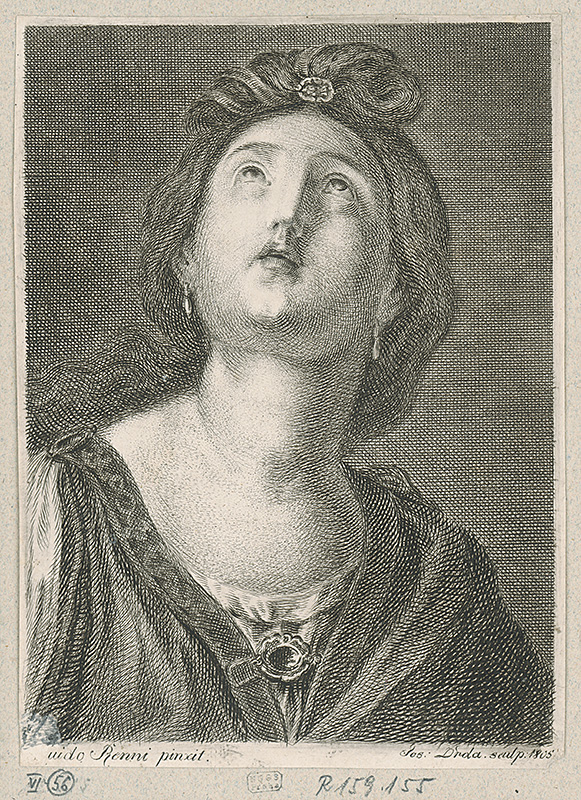 Hlava světice, 1803