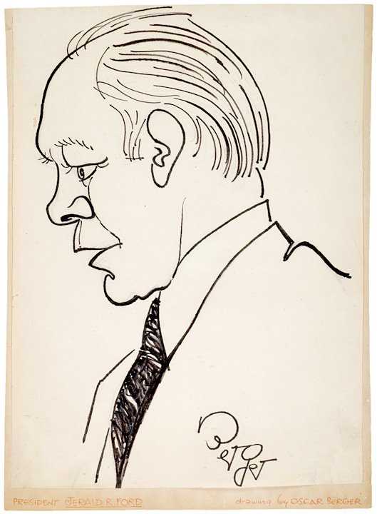 Karikatura Geralda Forda