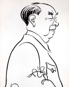 Karikatura Mao Ce-tunga