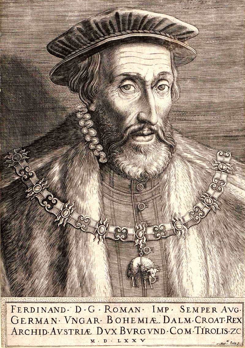 Ferdinand I. na obrazu Martina Roty
