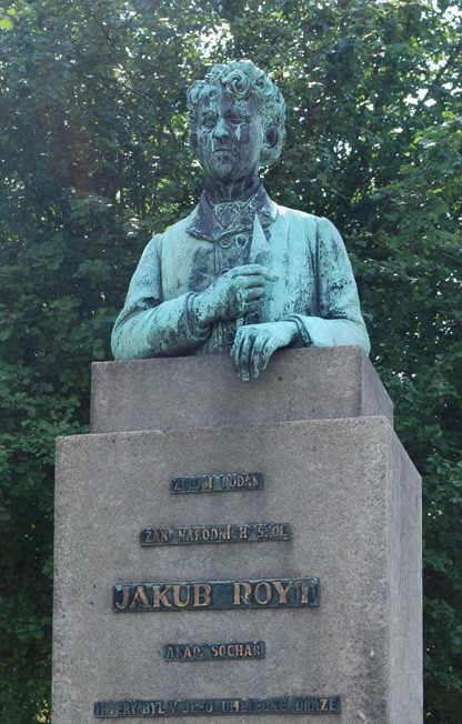 Pomník Jakuba Royta v Domažlicích, 1935