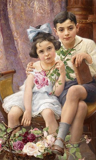 Podobizna sourozenců Siblingových, 1912
