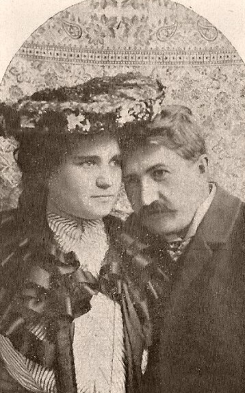 Otilie Dvořáková s manželem Josefem Sukem