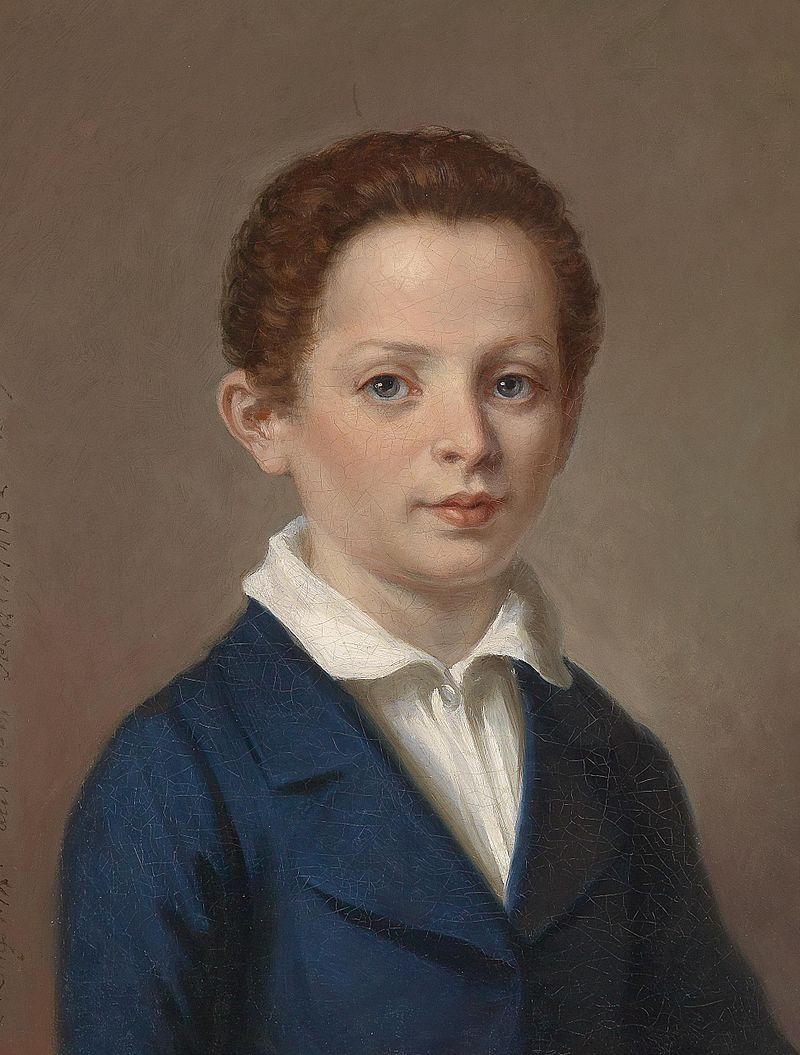 Portrét chlapce, 1849