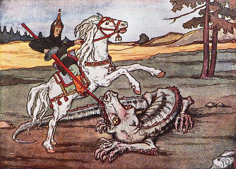 Ilustrace Hanuše Folkmana v pohádce Zvíře Norka