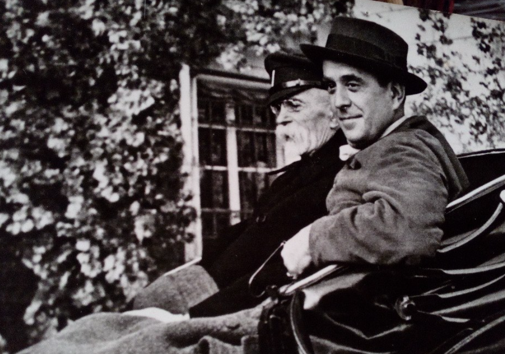 T. G. Masaryk se synem Janem