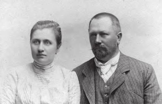 Rudolf Hacker se svou druhou manželkou Marií