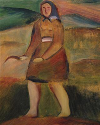 Žena v polích