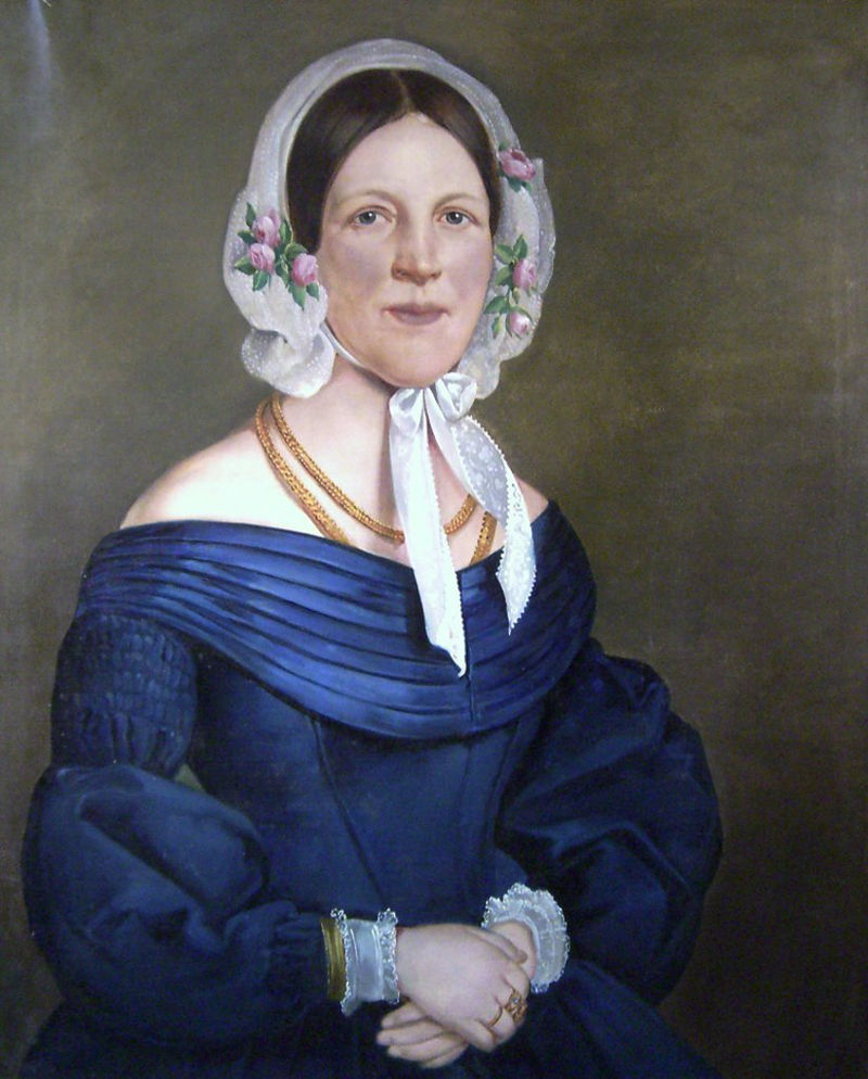 Portrét mladé ženy, 1843
