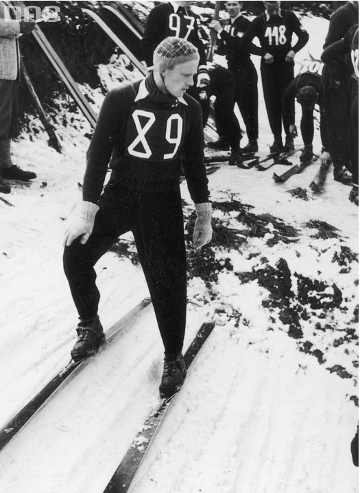 Gustav Berauer na mistrovství světa v Zakopaném, 1939
