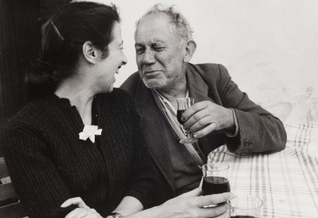 Sonja Bullaty-Lomeová a její učitel Josef Sudek, 1972