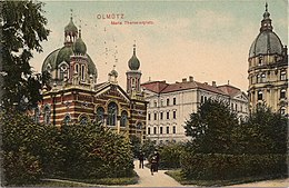 Olomoucká synagoga byla vystavěna na návrh architekta J. Gartnera