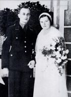 Svatba Veroniky a Adolfa Eichmanna v roce 1935