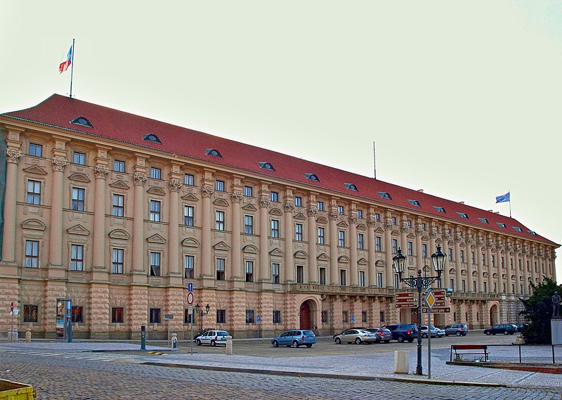 Černínský palác v Praze (vystavěn 1668-1676)