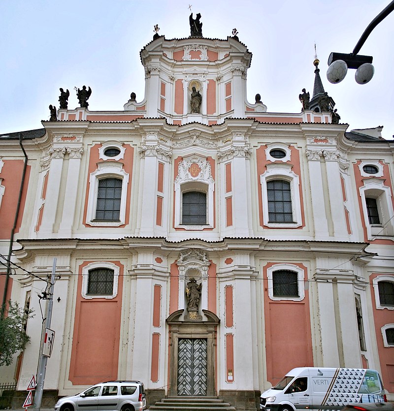 Kostel sv. Voršily v Praze (vystavěn 1702-1704)