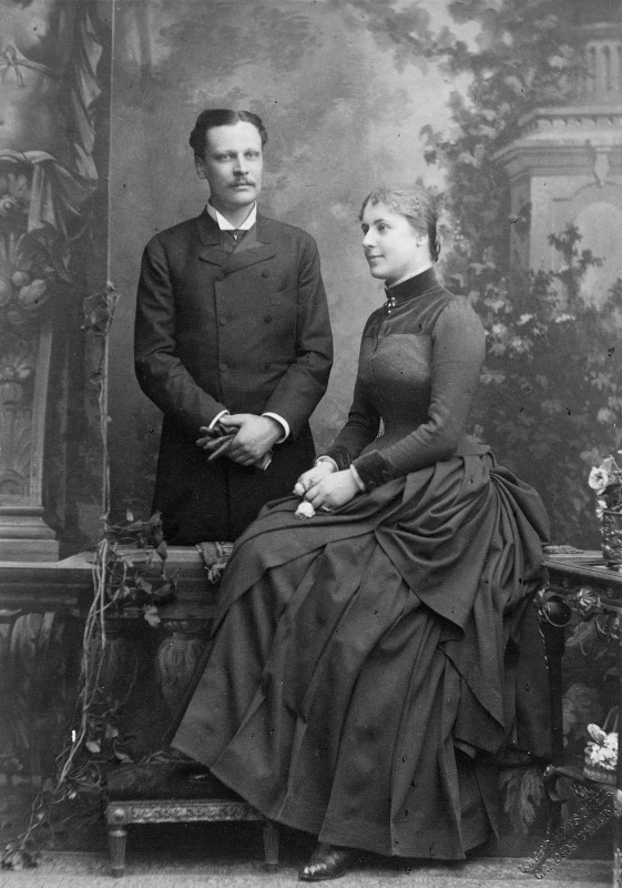 Manfred Alexander Clary-Aldringen s manželkou Franziskou
