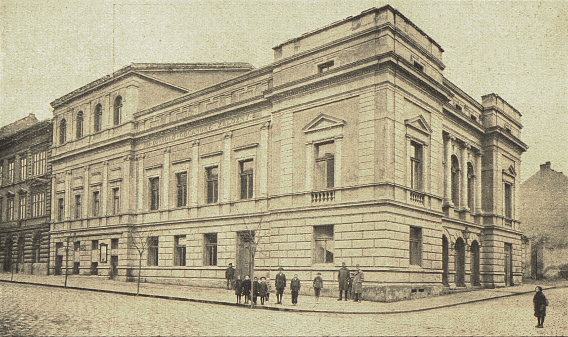 Městské divadlo ve Slaném, realizováno 1882-1883