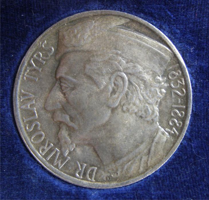 Medaile ke 100. výročí narození M. Tyrše, 1932