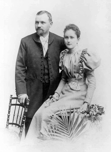 František Hamza s manželkou Julií