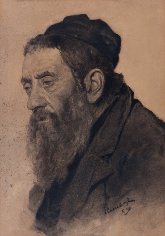 Starý muž, 1892 (Moravská galerie)