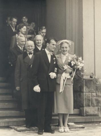 Svatba Blahoutových, 1956