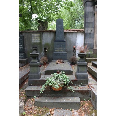 Hrob F. Čenského na Olšanských hřbitovech v Praze