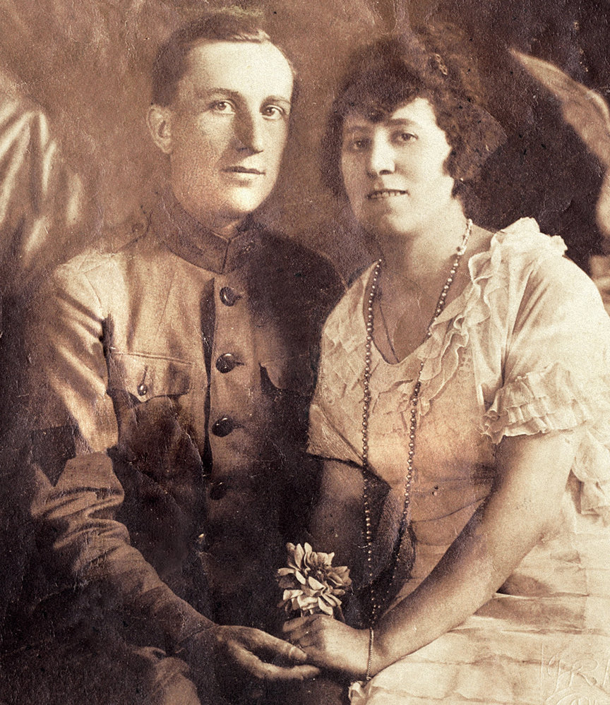 Otakar Batlička s nastávající manželkou Martou