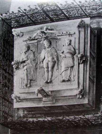 Colinovo mauzoleum ve svatovítské katedrále, v němž jsou uloženy ostatky Ferdinanda I., Anny Jagellonské a Maxmiliána II.