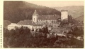 Vizitka hradu Křivoklát, kolem 1880