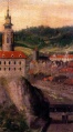 Český Krumlov, detail z portrétu Jana z Pernštejna, 1590