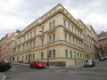 Knihtiskárna E. Grégra v Praze na pomezí ulic V Tůních a Hálkova