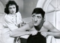 Jiřina Bohdalová a Karel Effa ve filmu Florenc 13,30, 1957
