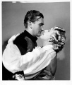 Olga Scheinpflugová a Ladislav Boháč v divadelním dramatu Romeo a Julie (1938)