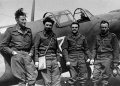 Čs. letci v Polsku roku 1945, František Fajtl druhý zleva